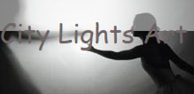 This image logo is used for City Lights Art link button